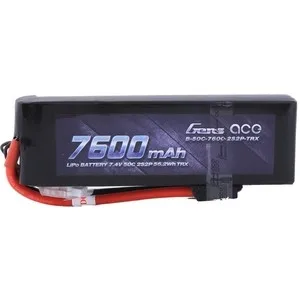 Аккумулятор Gens Li-Po- 7.4 V 7600 mAh 2S2P 50C(Deans, EC3, Traxxas, Tamiya