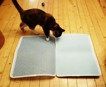 Cat Litter Waterproof Pet-Cat EVA with Bottom-Layer Non-Slip Black Bed-Mat