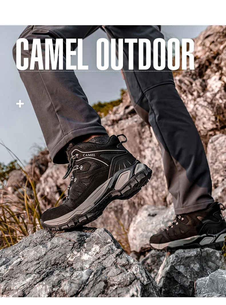 Camel caminhadas sapatos botas homem mulher trekking