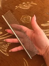 Brush Long-Hair Stainless-Steel Chihuahua Comb Dog-Grooming-Tool Pet-Dog Double-Use Portable