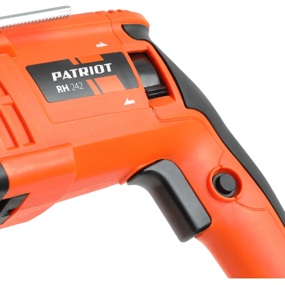 Перфоратор электрический PATRIOT RH 242 (720 Вт, 3 режима, SDS-Plus, 2000 об/мин, 6300 уд/мин)