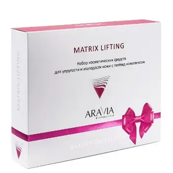 

Aravia professional set for elasticity and youth of skin with peptide complex matrix lifting