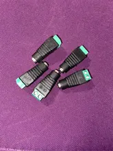 Conectores hembra de corriente continua, adaptador de fuente de alimentación de 5,5x2,1mm, conector para tira de luces Led, 3528, 5050, 5630, 5730, 5 uds.
