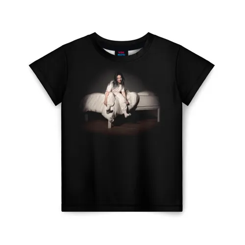 Детская футболка 3D Billie Eilish | Мать и ребенок