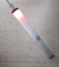 Cabinet-Light Strip Night-Lamp Motion-Sensor Bedroom Usb-Charging Magnetic 20 Led For Kitchen