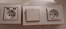 Mounting-Lining-Box Socket Cassette Wall-Switch Wallpad White-Wall for 86--86mm Universal