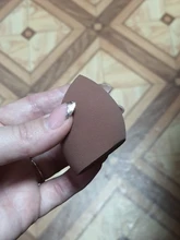 Puff cosmético en polvo para mujer, base de maquillaje esponja, belleza para maquillaje, herramientas y accesorios, forma de gota de agua, 1 ud.