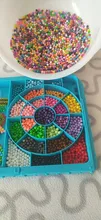 6000pcs spray beads puzzle Crystal color DIY beads water spray set ball games 3D puzzle