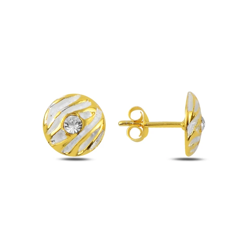 Серебряные 925 пробы Серьги с цирконием