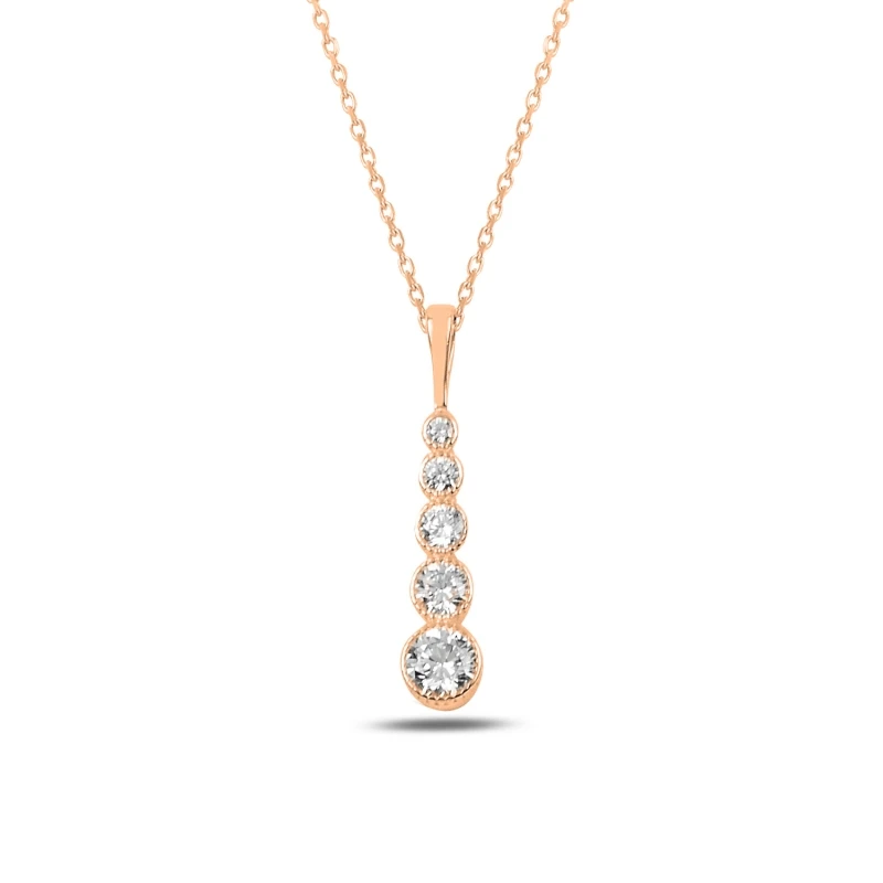 

Silver 925 Sterling Zircon Cubic Zirconia Necklace