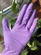 Guantes de nitrilo 100 unids/pack Xingyu púrpura comida grado impermeable alergia libre desechable seguridad guantes de nitrilo