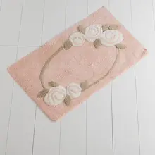 Коврик для ванной-коврики | коврик для ванной нескользящие Противоскользящие коврики Rosalind лосось 60X100 см