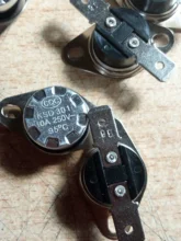 KSD301 250V 10A Normal cerrados abiertos interruptor de temperatura de Control térmico 40C 50C 70C 80C 90C 100C 120C 130C 140C 150C grados centígrados