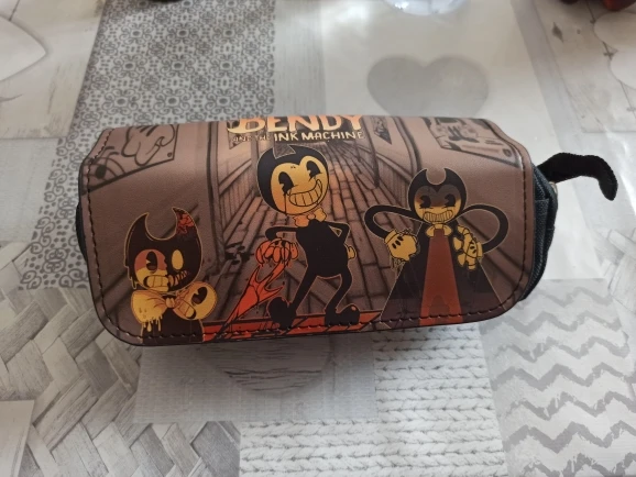 Kawaii Pencil Case Cute Cartoon Bendy Pencilcase Pen Holder Bag for  Students Double Zipper Large Capacity Leather Cosmetic Bags - Price history  & Review, AliExpress Seller - Sunny Craft