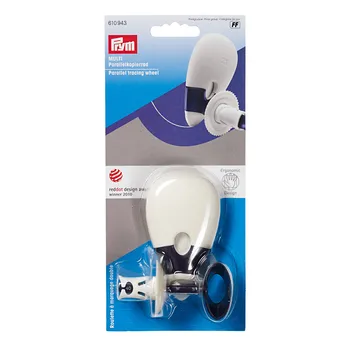 

610943 double copier wheel, multi-function, 'ergonomic 'Prym