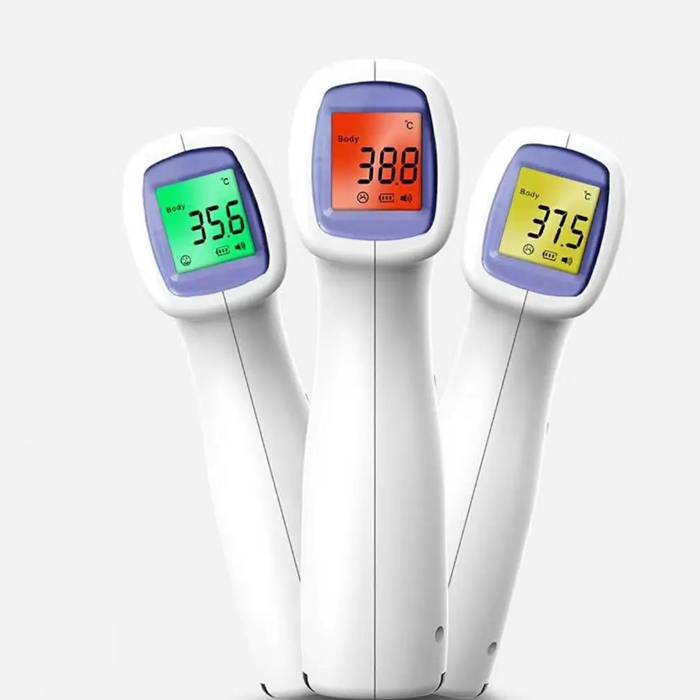 Baby Adults Forehead Digital Thermometer Non-contact Infrared Medical Thermometer Body Temperature Fever Measure Tool Backlight digital thermometer