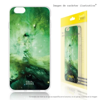 

FunnyTech®Silicone Case skin cover for LG G6 L Green Galaxy