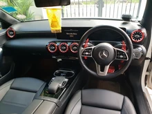 Paleta de extensión de cambios para volante de coche Mercedes Benz, etiqueta de goma DSG para modelos AMG, A45, C63, CLA45 y para GLA, CLS, GLS, W205 y W213