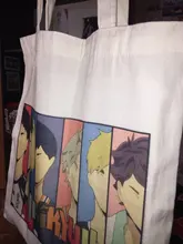 Bag Jute-Bag Haikyuu Cotton Handbag Custom Reutilizables Bolso Boodschappentas