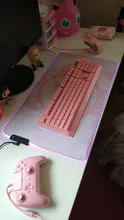 Lights Game-Mats Led-Mouse-Pad Gaming-Accessories Gloway Logo Cute with 90x40-Mousepad-Anime/rgb
