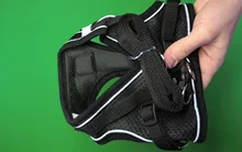 Reflectante cachorro gato arnés chaleco caminar perro ajustable Collar de gatito de malla de poliéster arnés para pequeño mediano perros