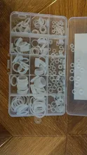 Anillos de goma de silicona de anillo O junta NBR VMQ FKM sellado O anillos arandela de nitrilo de oring conjunto Kit de surtido de conjunto de caja de anillo