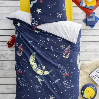

Adornment quilt 140x200 cm 100% cotton 57 yarn Galaxi