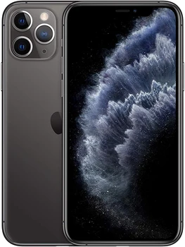Перейти на Алиэкспресс и купить Телефон Apple iPhone 11 Pro, цвет серый, 6 ГБ ОЗУ, 256 Гб ПЗУ, oled-дисплей 5,8 дюйм. Камера 12 МП
