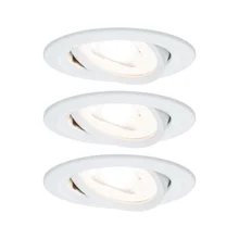 93467 Светильник встраиваемый Nova 3stepdim 3x6,5W Ws mt/A