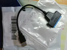 Cable USB SATA 3 a USB 3,0, adaptador de hasta 6 Gbps, compatible con disco duro externo SSD HDD de 2,5 pulgadas, 22 Pines, Sata III, Motion fit A25