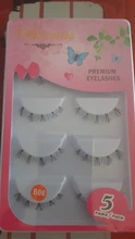 Pestañas inferiores suaves hechas a mano, 5 pares, 8 estilos diferentes debajo de los ojos, 100%