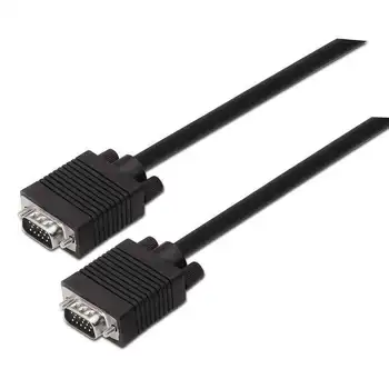 

Svga cord aisens a113-0068 - hdb15 macho-hdb15 male-double shielded-1.8m-Black