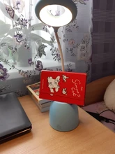 Bracket-Pen-Holder Desk-Light Table-Lamp Dimming Touch-Night-Light Learning-Multi-Function