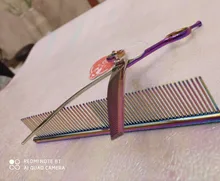 Fenice profesional JP440c 7 pulgadas de alta calidad para mascotas tijeras de peluquería canina curva adelgazamiento tijeras adelgazamiento de 25%