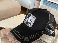 Gorras de malla con estampados para hombres y mujeres, cachucha de béisbol de algodón de Dragon Daisy, Mickey, Snapback, Hip Hop para todo público