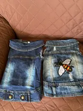 Chaleco vaquero para perro, ropa vaquera para perro, chaqueta, ropa informal para perro salchicha, Bichon, Shih, Tzu, Pitbull, 2020