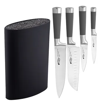 

BERGNER pack with knives, Tacoma, pans and kitchen supplies collection Black and White