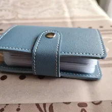 Tarjetero Unisex de moda para hombre y mujer, funda para tarjetas de crédito, bolso de identificación, organizador de embrague, billetera con ranuras para licencia de conducir
