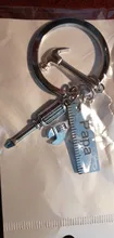 Llavero con diseño de letras de papá, destornillador de martillo creativo, llavero de llave inglesa, decoración de bolso, colgante con borla, regalos para el Día del Padre