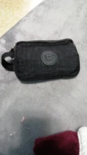 Bolso de mano con 3 cremalleras para mujer, Cartera de marca de carteras, monedero para llaves y tarjetas, monedero corto de lona para mujer y Niña
