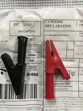 Alligator Clip Lead-Cable Multimeter Crocodile-Adapter Banana-Plug Pen-Test Insulated