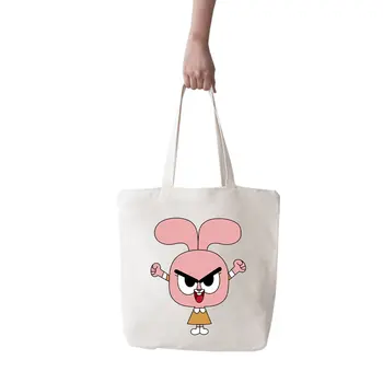 

Angemiel Bag Large The Amazing World of Gumball Anais Shopping Beach Tote Bag