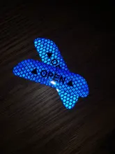 Decals Mark Reflective-Tape Exterior-Accessories Open-Sign Car-Door-Sticker Warning Safety