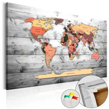 

Pictures of Cork-Direction World [Cork Map] - 90x60 cm