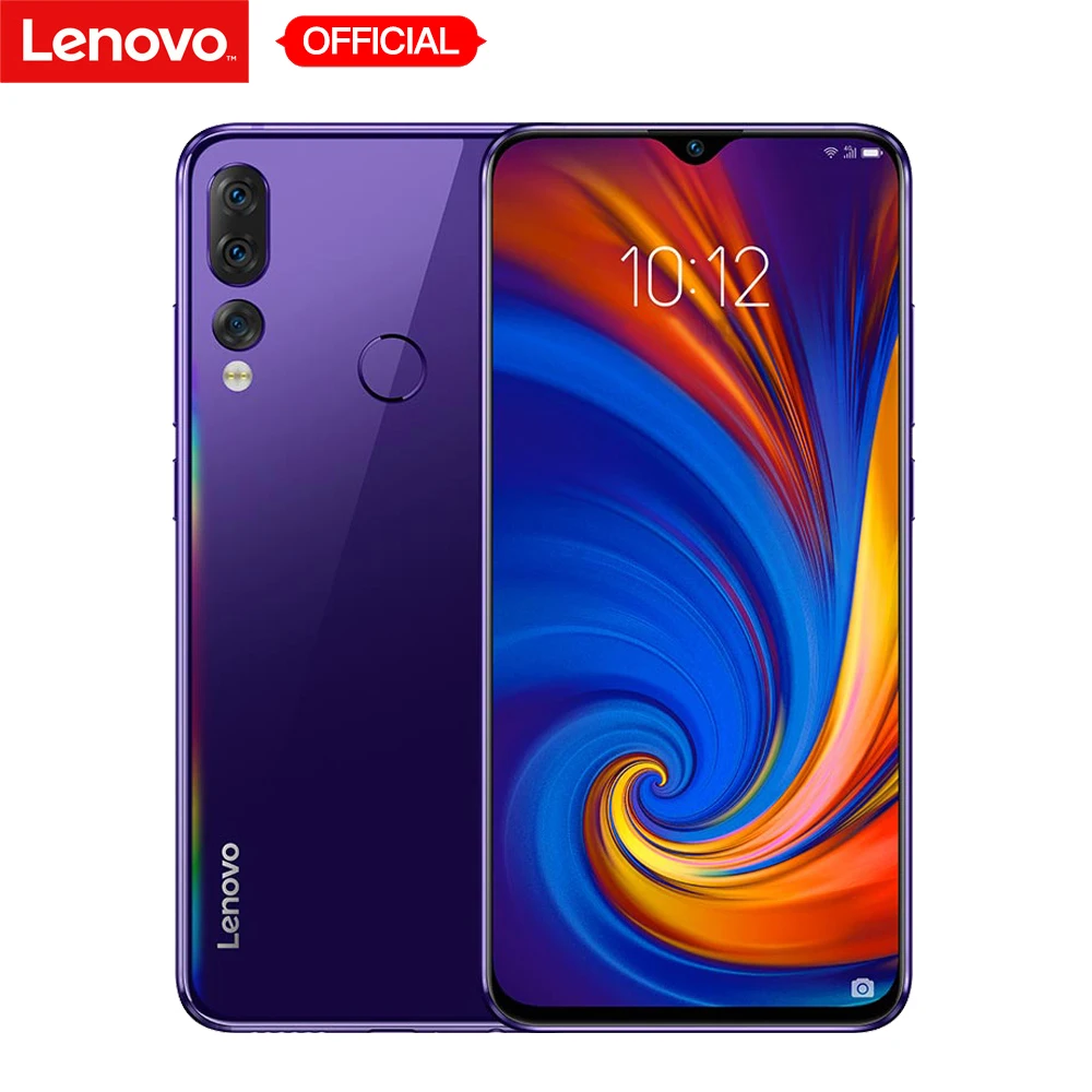 

Lenovo Z5S L78071 Cell Phone Snapdragon710 Octa-core 4GB 64GB AI Three Camera FDD LTE 6.3" FHD+ 2340x1080P Android P Smart Phone