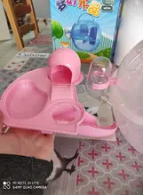Hamster Cage Mouse House-Equipped-Accessories Transparent Plastic Portable New-Style