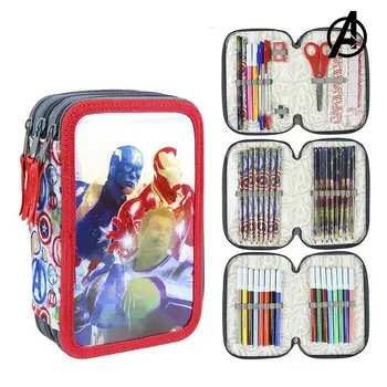 

Triple Pencil Case Giotto The Avengers Grey (43 Pcs)
