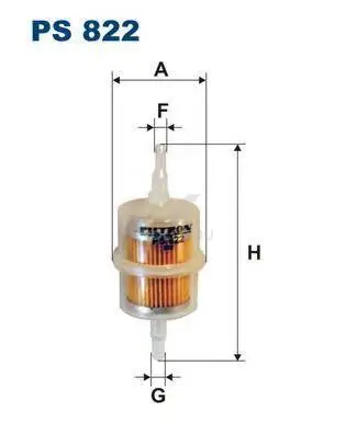 FILTRON PS 822 Фильтр топливный VAG(carb