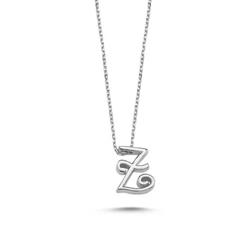 

KUTAYDAN-Z-Letter Ghost Pendant 925 Sterling Silver