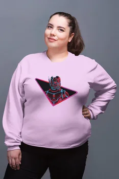 

Angemiel Wear Ant Man Pink Women Sweatshirts